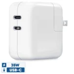 شارژر دیواری 35 وات اپل مدل Dual USB-C Port-اپل استوری