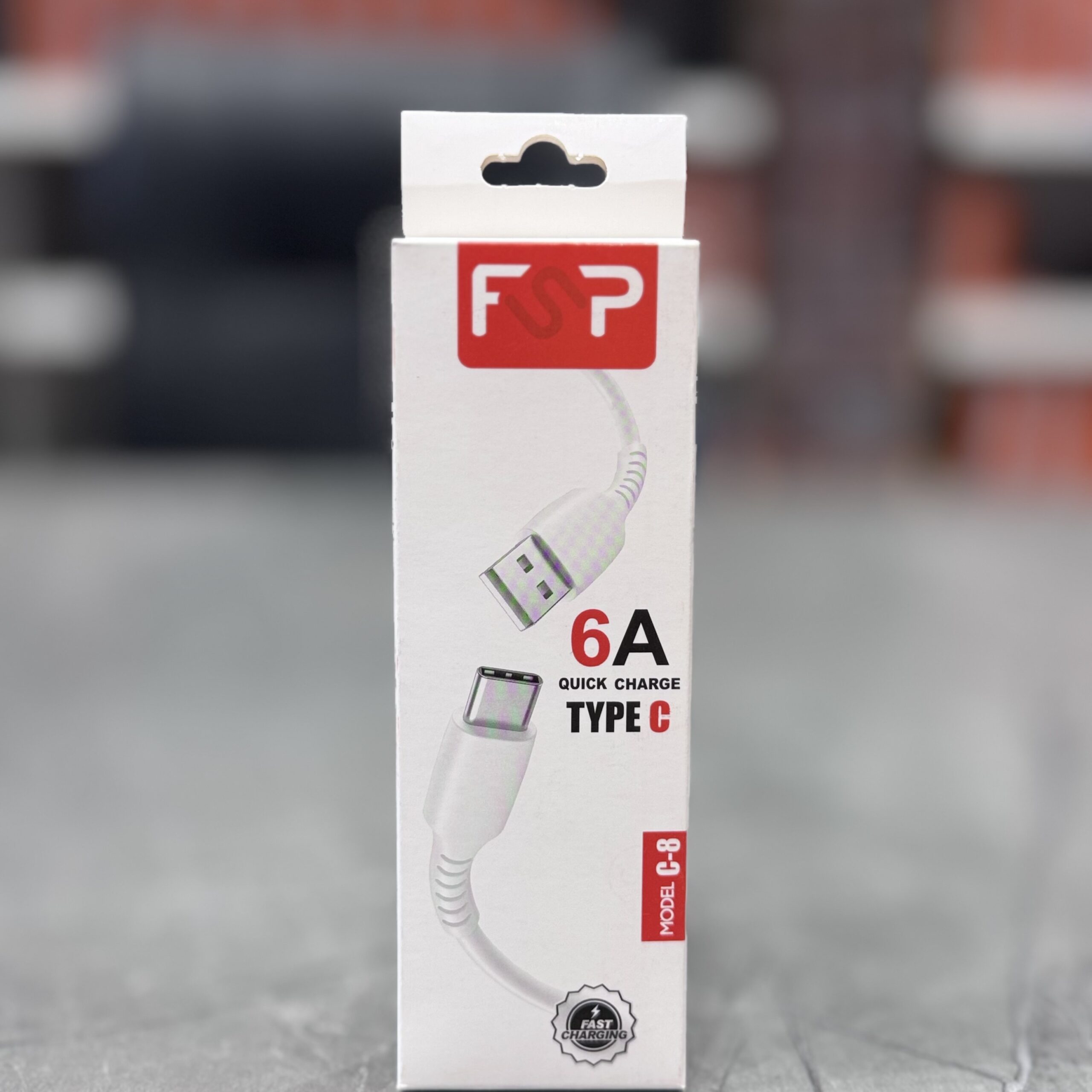 IMG_9562 کابل شارژ USB به Type-c برند FSP/C-8 - تصویر 1